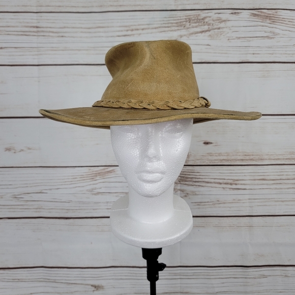 Minnetonka | The Outback Leather Braided Hat main image 6